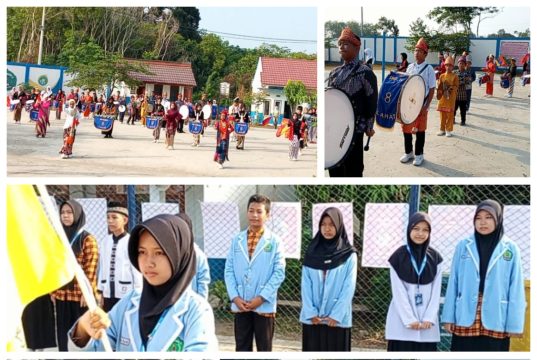 Empat Paslon Ramaikan “Panggung Politik” OSIS SMPN 8 Lahat, Demokrasi Ditanamkan Sejak Bangku Sekolah