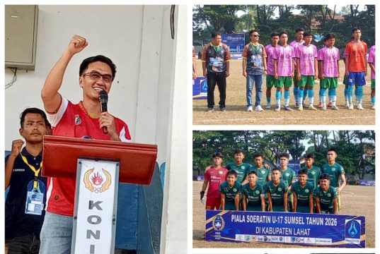 Piala Soeratin Sumsel Resmi Dibuka di Lahat