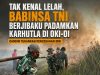 Tak Kenal Lelah, Babinsa TNI Berjibaku Padamkan Karhutla di OKI-OI, Dandim Tekankan Pencegahan Dini