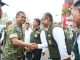 Ribuan Satlinmas dari Penjuru Indonesia Padati Jakabaring