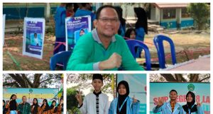 Pesta Demokrasi di bawah langit Sage Ala SMP Negeri 8 lahat