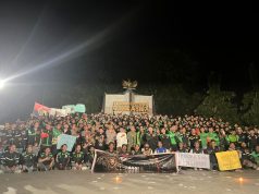 Aksi Damai 1.000 Lilin Ojol Subang: Menjaga Persatuan Lewat Doa dan Kebersamaan