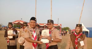 Buka Jambore Ranting, Camat Karawang Timur Tekankan Pembentukan Karakter Siswa