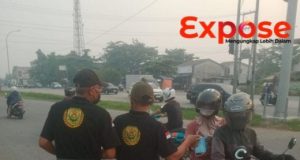 Kabut Asap Makin Mengganggu, BPM Pontianak Utara Ingatkan Warga Gunakan Masker