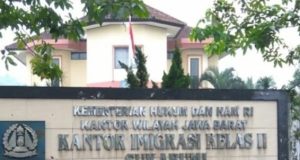 Keberadaan Warga Negara Asing (WNA) di Sukabumi Jadi Perhatian Serius Imigrasi Kelas I Non TPI Sukabumi.