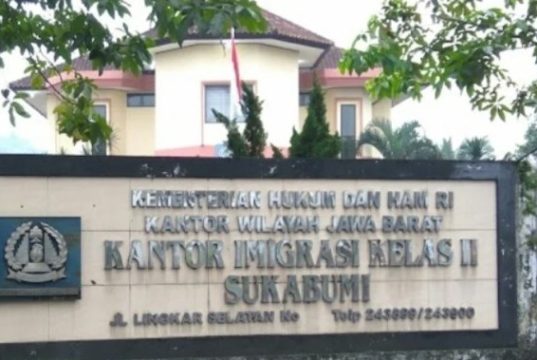 Keberadaan Warga Negara Asing (WNA) di Sukabumi Jadi Perhatian Serius Imigrasi Kelas I Non TPI Sukabumi.