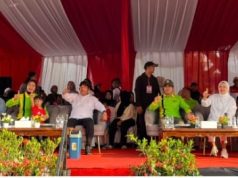 Bupati dan Wabup Saksikan Pawai HUT RI ke-81 Lahat
