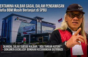 Pertamina Kalbar Diuji: Kunci Penertiban Solar Subsidi Ada pada Keberanian, Bukan Tunggu Viral