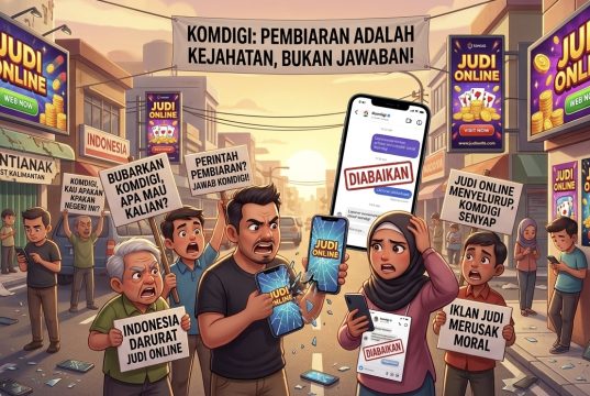 Iklan Judi Online Terbuka Di Media Sosial Warga Kalbar: Komdigi Tutup Mata atau Ada Pembiaran? Warga Kalbar Curiga Ada Dugaan Permainan Di Tubuh Komdigi