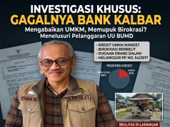 “Omong Kosong Pemulihan Ekonomi: UMKM di Kalbar Cuma Jadi Nomor Sekian di Bank Kalbar”, Dekat Kekuasaan Dapat Modal, Jauh di Pelosok Terabaikan”