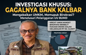 “Omong Kosong Pemulihan Ekonomi: UMKM di Kalbar Cuma Jadi Nomor Sekian di Bank Kalbar”, Dekat Kekuasaan Dapat Modal, Jauh di Pelosok Terabaikan”