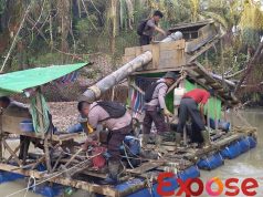 Gerak Cepat Polsek Meliau: Sikat Penambang Emas Ilegal di Sungai Boyan, Satu Set Alat PETI Disita Aparat