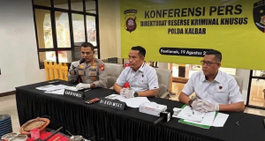 Oknum Anggota DPRD Sintang Ditetapkan Polda Kalbar Jadi Tersangka Kasus Emas Ilegal