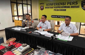 Oknum Anggota DPRD Sintang Ditetapkan Polda Kalbar Jadi Tersangka Kasus Emas Ilegal