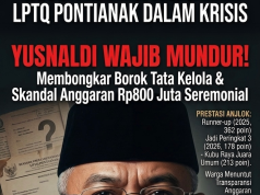 LPTQ Kota Pontianak Disorot Usai Anjloknya Prestasi pada MTQ XXXIV Kalimantan Barat