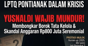 LPTQ Kota Pontianak Disorot Usai Anjloknya Prestasi pada MTQ XXXIV Kalimantan Barat
