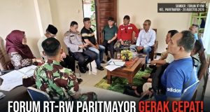 TRAGEDI PELAJAR TEWAS: Forum RT/RW Paritmayor Desak Pemkot Batasi Operasional Truk Roda 6 di Jalan Pemda dan Amanah