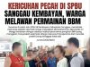 Kericuhan Pecah di SPBU Kembayan, Warga Melawan Dugaan Permainan BBM