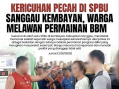 Kericuhan Pecah di SPBU Kembayan, Warga Melawan Dugaan Permainan BBM
