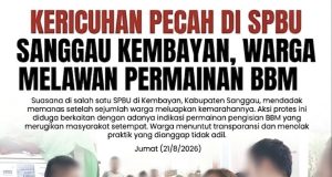 Kericuhan Pecah di SPBU Kembayan, Warga Melawan Dugaan Permainan BBM