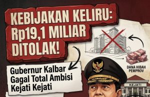 Pengembalian Hibah Rp19,1 Miliar Kejati Kalbar: Tamparan Bumerang Bagi Ria Norsan