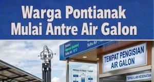 Krisis Air Bersih Dan Asap Semangkin Pekat Di Pontianak: Saat PDAM Asin dan Sungai Kering dan Depo Galon Jadi Tumpuan Hidup