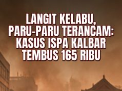 Langit Kelabu dan Paru-Paru Terancam: Kasus ISPA Kalimantan Barat Tembus 165 Ribu Imbas Karhutla