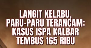 Langit Kelabu dan Paru-Paru Terancam: Kasus ISPA Kalimantan Barat Tembus 165 Ribu Imbas Karhutla