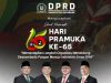 DPRD Sukabumi Ucapkan Selamat Memperingati Hari Pramuka ke-65