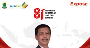 Kepala Disdikbud Karawang Ucapkan Dirgahayu Republik Indonesia ke-81