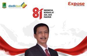 Kepala Disdikbud Karawang Ucapkan Dirgahayu Republik Indonesia ke-81
