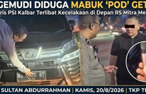 Mobil Mewah Toyota Vellfire Kader Partai PSI Tabrak Pemotor Hingga Terpental, Teka-Teki Kandungan ‘POD Getar’ Milik Pengemudi Diuji Polisi
