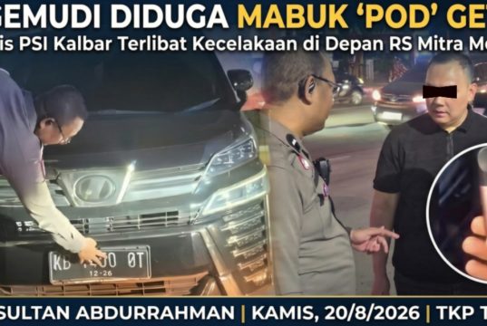 Mobil Mewah Toyota Vellfire Kader Partai PSI Tabrak Pemotor Hingga Terpental, Teka-Teki Kandungan ‘POD Getar’ Milik Pengemudi Diuji Polisi