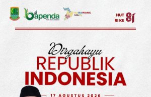 Kepala Bapenda Karawang Ucapkan Dirgahayu RI ke-81