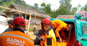Baznas Gerak Cepat Bantu Korban Musibah Kebakaran di Cipta Mulya Sukabumi