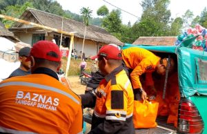Baznas Gerak Cepat Bantu Korban Musibah Kebakaran di Cipta Mulya Sukabumi