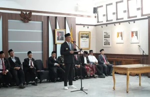 Wali Kota Lantik Pimpinan Badan Amil Zakat Nasional (BAZNAS) Kota Sukabumi Masa Bakti 2026–2031