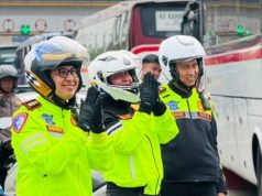 Polres Sukabumi Kawal Perjalanan 1.515 ASN Kemenag Sukabumi Ikuti Dzikir Akbar di Monas