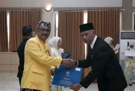 Momen Hari Jadi Kabupaten Sukabumi (HJKS) ke 156,Ratusan Pegawai Negeri Sipil (PNS) Terima Tanda Kehormatan Dari Presiden RI