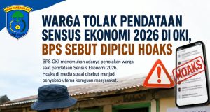 Warga Tolak Pendataan Sensus Ekonomi 2026 di OKI, BPS Sebut Dipicu Hoaks