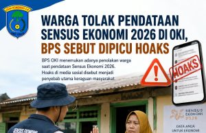 Warga Tolak Pendataan Sensus Ekonomi 2026 di OKI, BPS Sebut Dipicu Hoaks