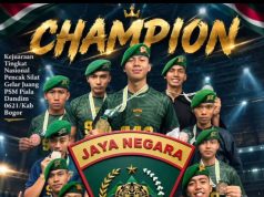Prajurit Yonif TP 940/Jaya Negara Borong 13 Medali di Kejurnas Pencak Silat Piala Dandim 0621/Kab Bogor