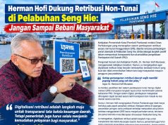 Herman Hofi Dukung Retribusi Non-Tunai di Pelabuhan Seng Hie: Jangan Sampai Bebani Masyarakat