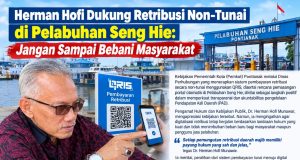 Herman Hofi Dukung Retribusi Non-Tunai di Pelabuhan Seng Hie: Jangan Sampai Bebani Masyarakat