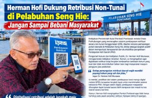 Herman Hofi Dukung Retribusi Non-Tunai di Pelabuhan Seng Hie: Jangan Sampai Bebani Masyarakat