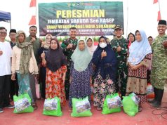 Dandim 0607 Sukabumi Resmikan Jembatan See KASEP: Kreatif, Agamis Sehat Edukatif dan Produktif