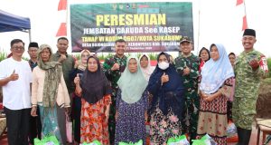 Dandim 0607 Sukabumi Resmikan Jembatan See KASEP: Kreatif, Agamis Sehat Edukatif dan Produktif