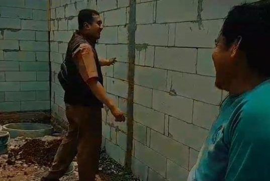Lurah Palumbonsari Monitoring Pembangunan Rutilahu Di Lingkungan Pundong