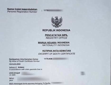 Kematian Seseorang Bisa Terjadi Belasan Tahun Lalu Namun Urusan Administrasinya Tidak Ikut Berhenti