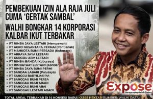 WALHI Bongkar Tabir Karhutla: Sanksi Pembekuan Izin Menteri Raja Juli Antoni Dinilai Sekadar ‘Gertak Sambal’